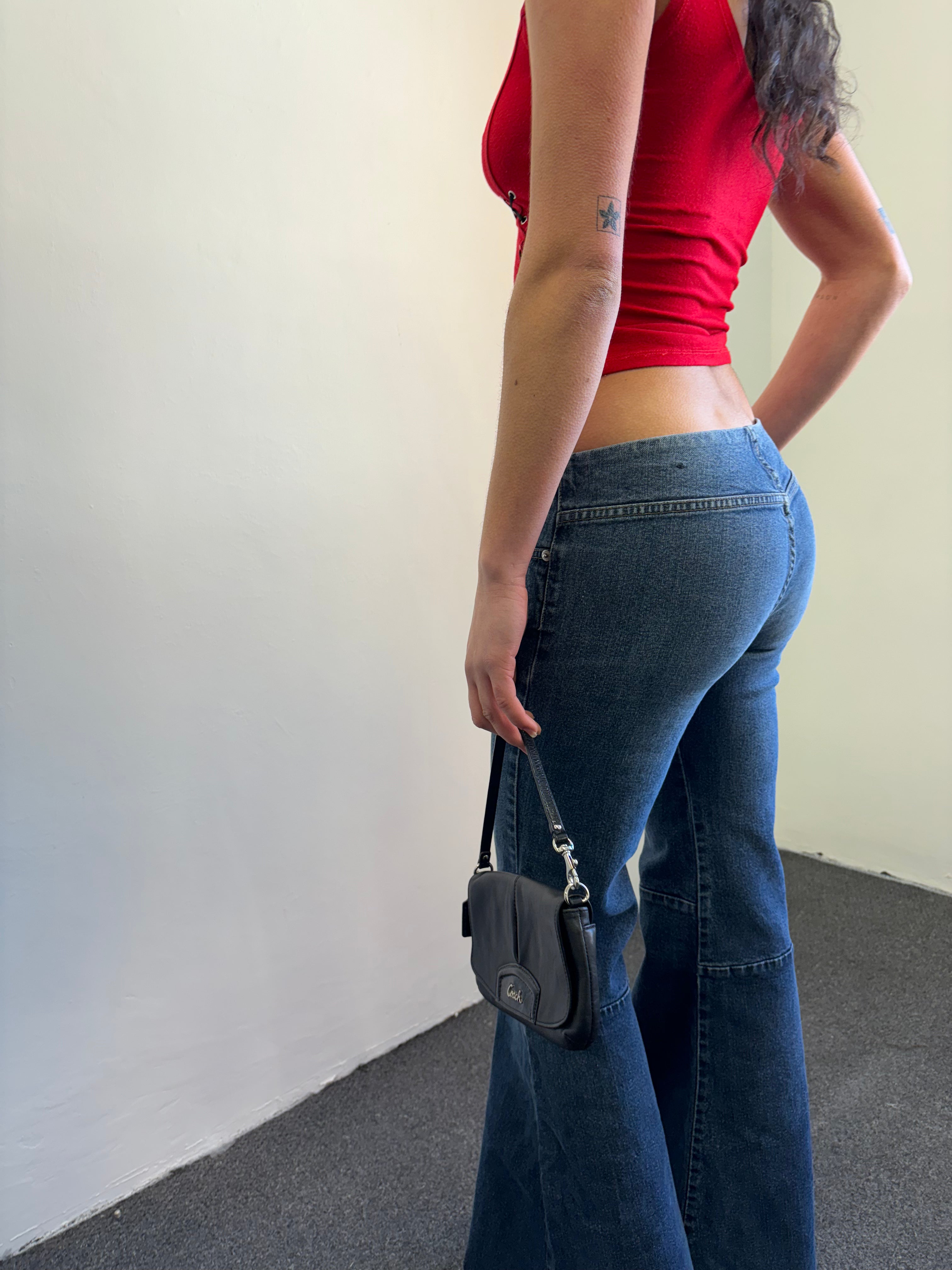 Diesel Low-rise Flared Jeans | Dark Wash