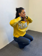 Kappa Piemonte Quarter Zip Jumper | Yellow